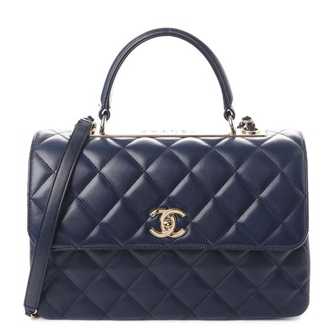 chanel bags blue|chanel bag navy blue.